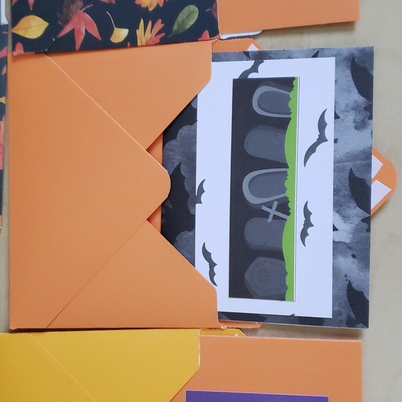 Handmade Mini Gnome Halloween Cards & Envelopes - Picture 10 of 13